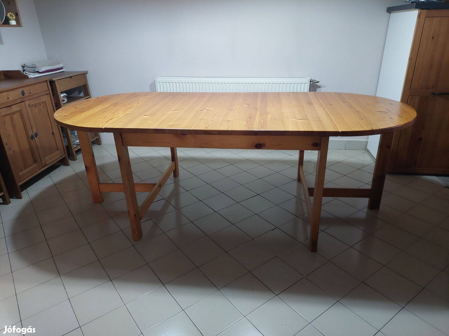 Ikea Karin Mobring Sörgarden bővíthető fenyő asztal/ étkezőasztal