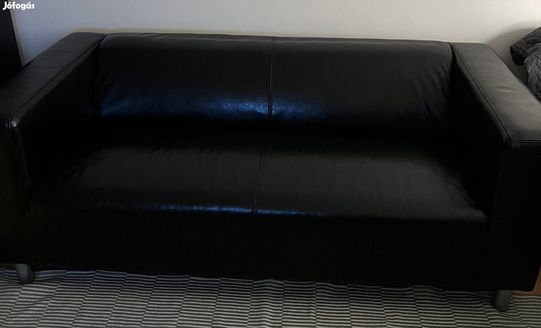 Ikea Klippan 2sz. kanapé, Bomstad fekete