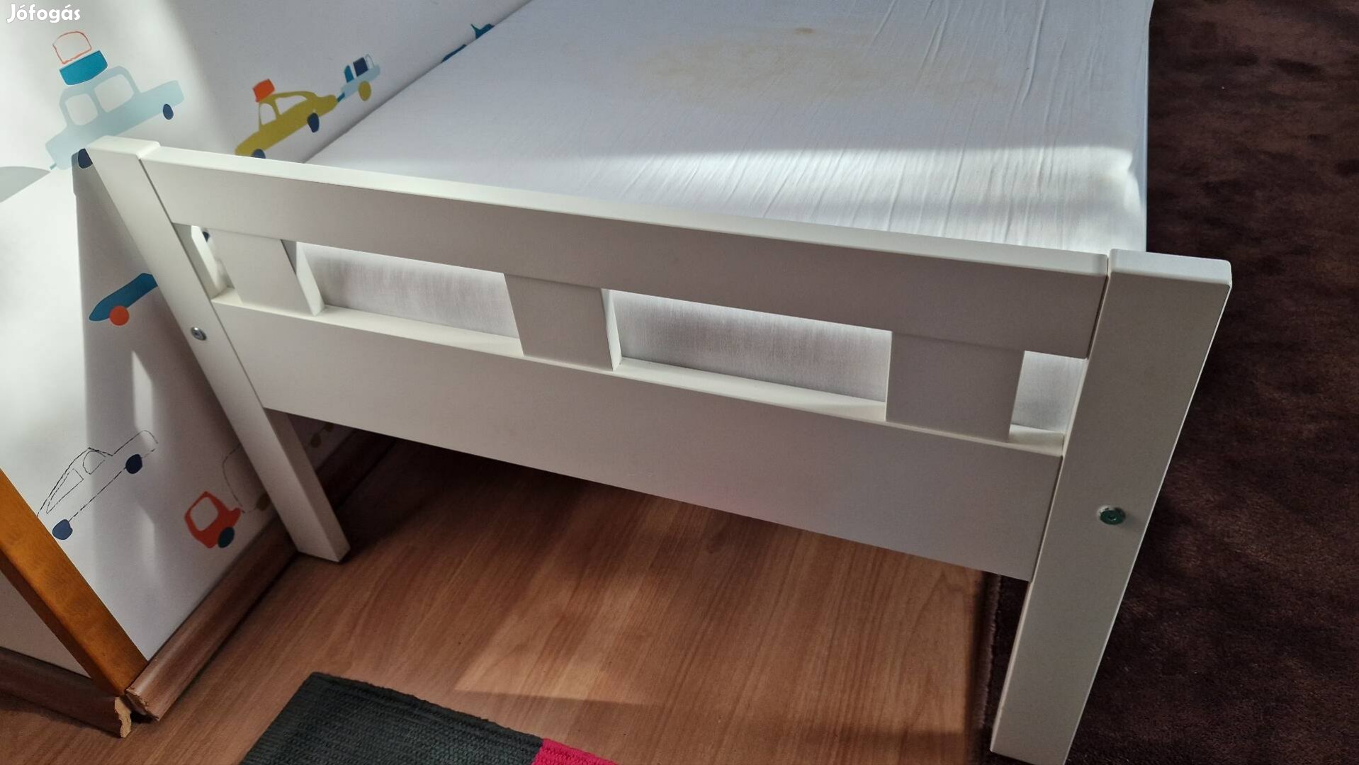 Ikea Kritter 70x160cm gyerekágy Novetex kókuszrost matraccal