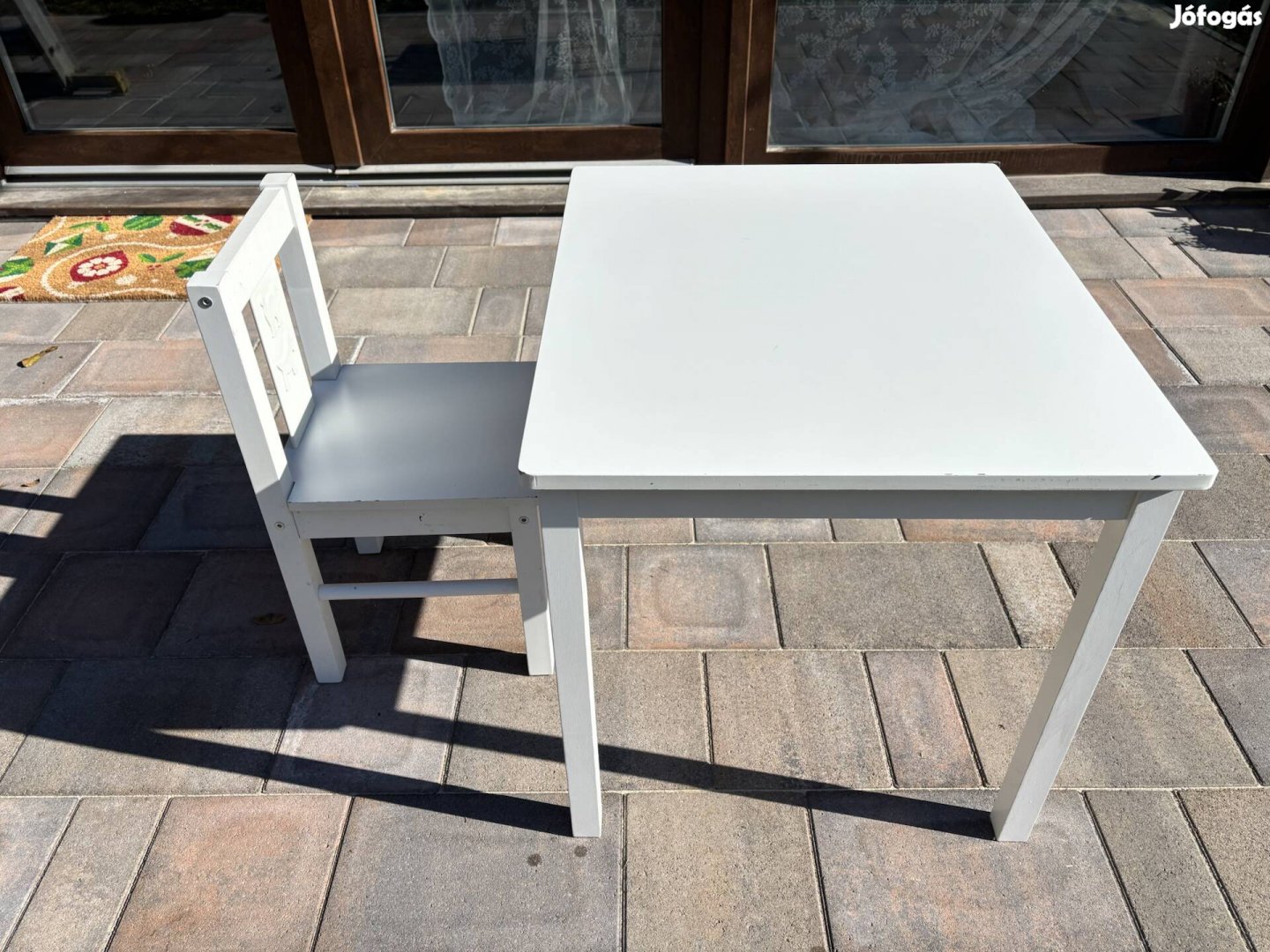 Ikea Kritter gyerek asztal 1db gyerek szék