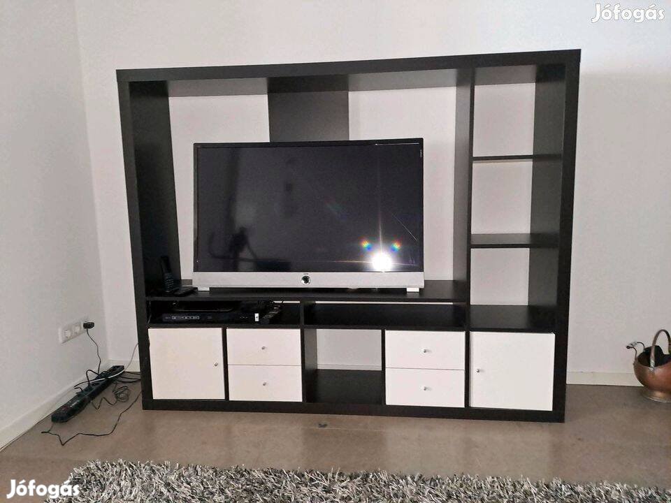 Ikea Lappland TV szekrény állvány nappali bútor max 135 cm TV-hez