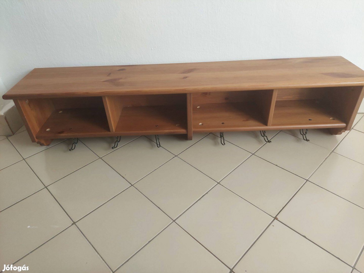 Ikea Leksvik kalaptartó polc/ fogas