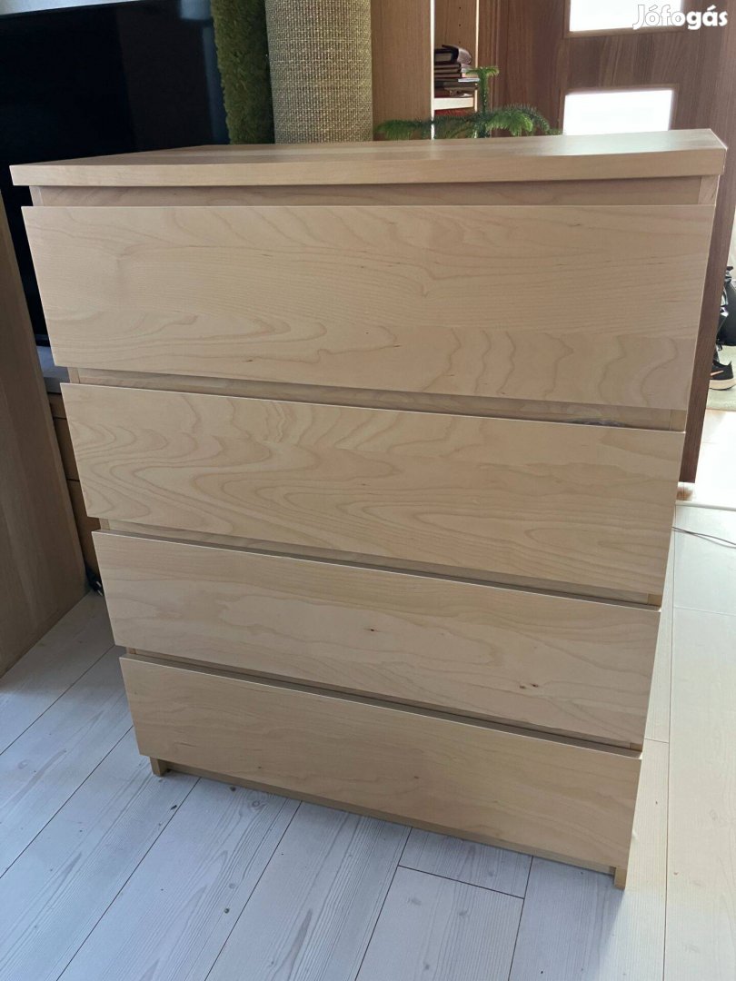 Ikea Malm 4 fiókos komód