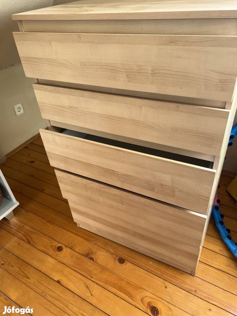 Ikea Malm 5fiokos szekreny