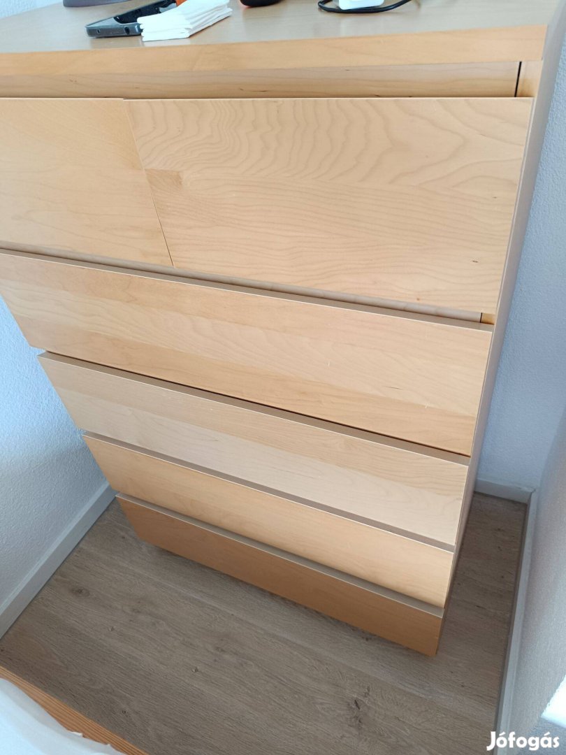 Ikea Malm 6 fiókos komód