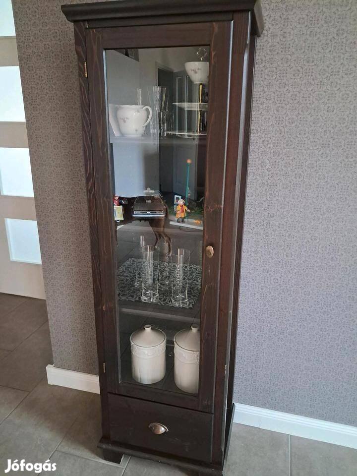 Ikea Markör vitrinajtós / fiókos szekrény