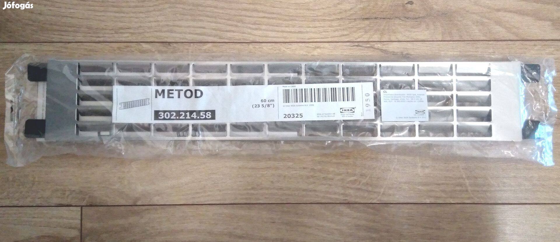 Ikea Metod szellőző lábazat rozsdamentes 4 db