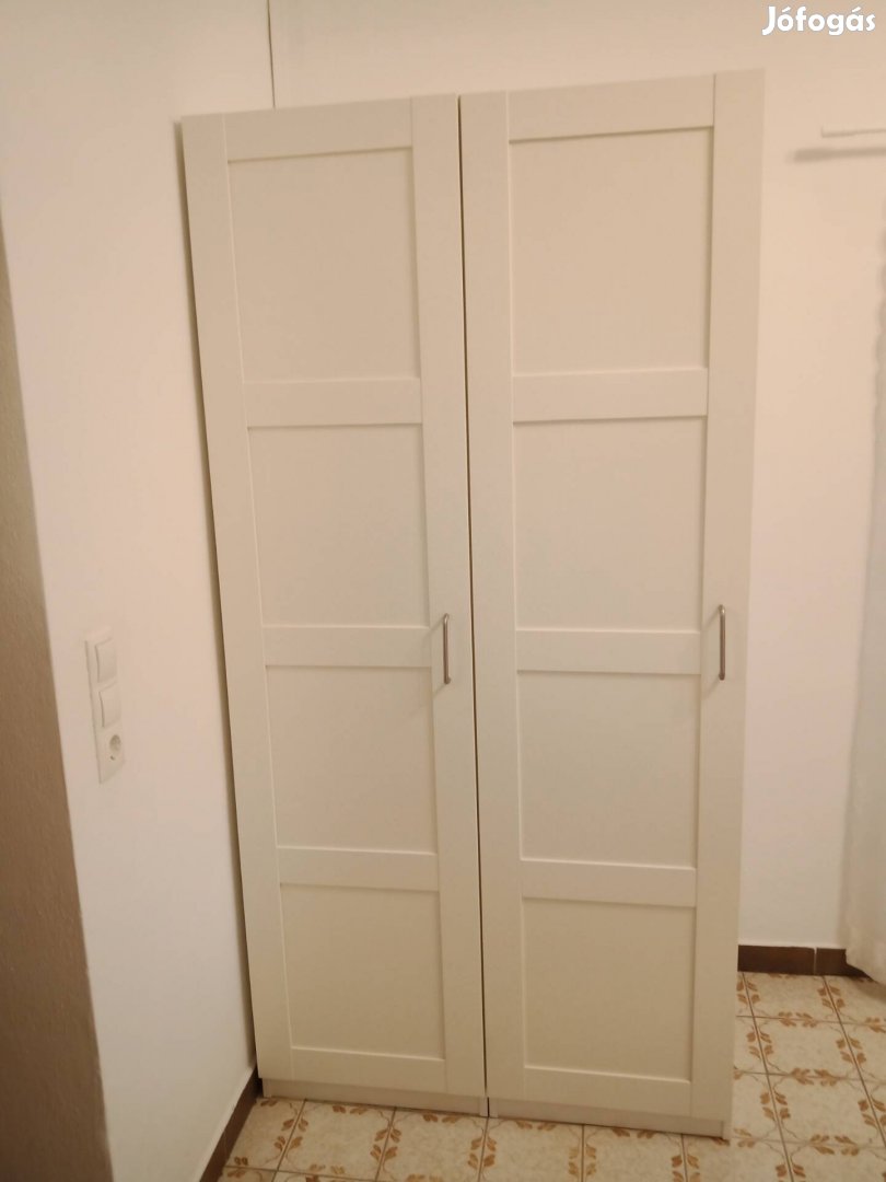Ikea PAX gardrób szekrény Bergsbo ajtókkal 