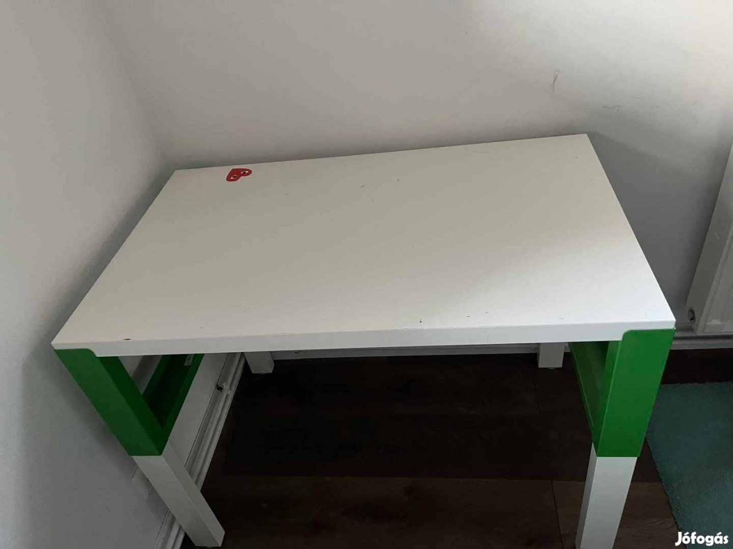 Ikea Pahl zöld-fehér állítható magasságú íróasztal eladó