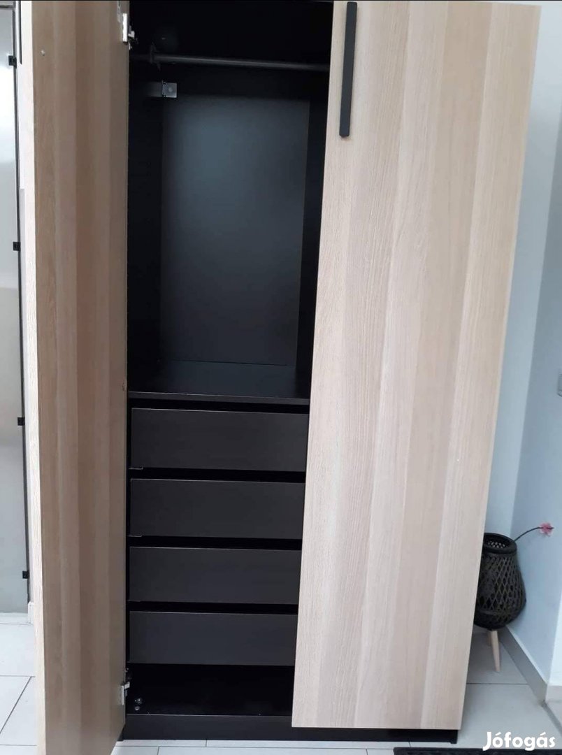 Ikea Pax Forsand fiókos gardróbszekrény szekrény 202x60x100 cm