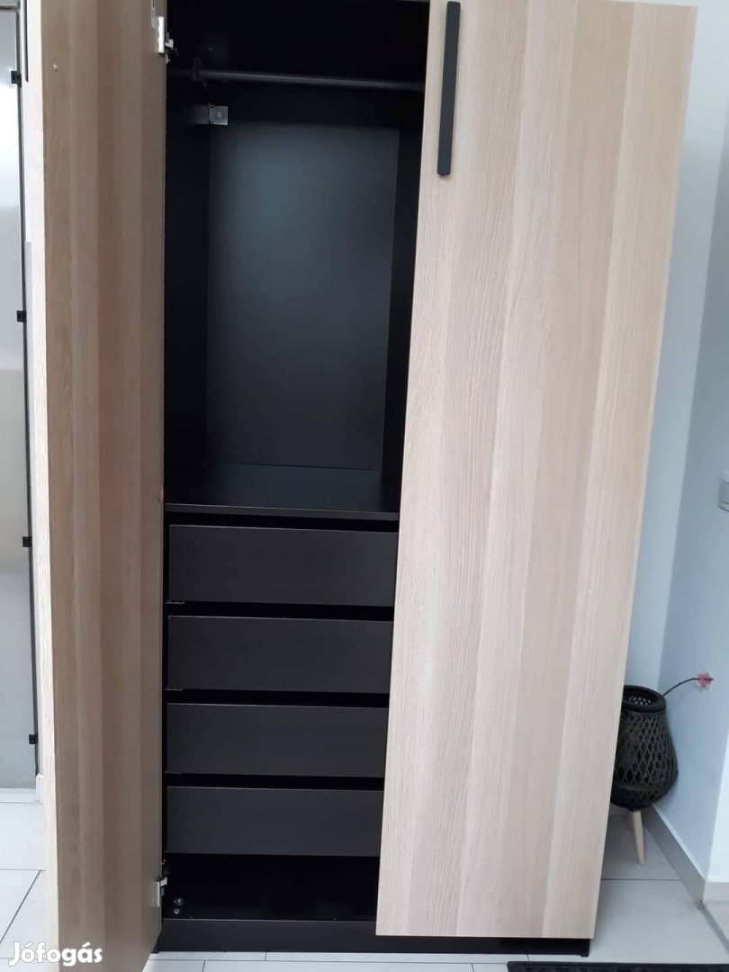 Ikea Pax Forsand fiókos gardróbszekrény szekrény 202x60x100 cm
