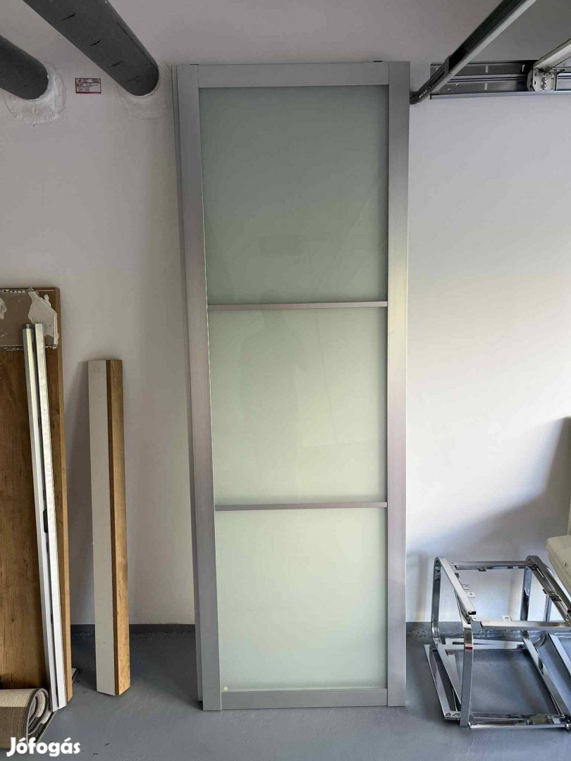 Ikea Pax Tolóajtópár tejüveggel 150x236 cm