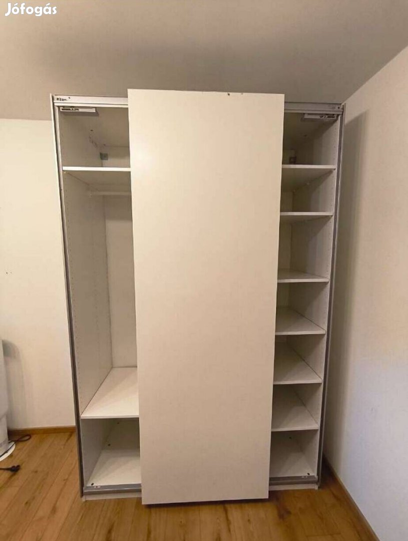 Ikea Pax gardrób Hasvik tolóajtó párral, Komplement belsővel