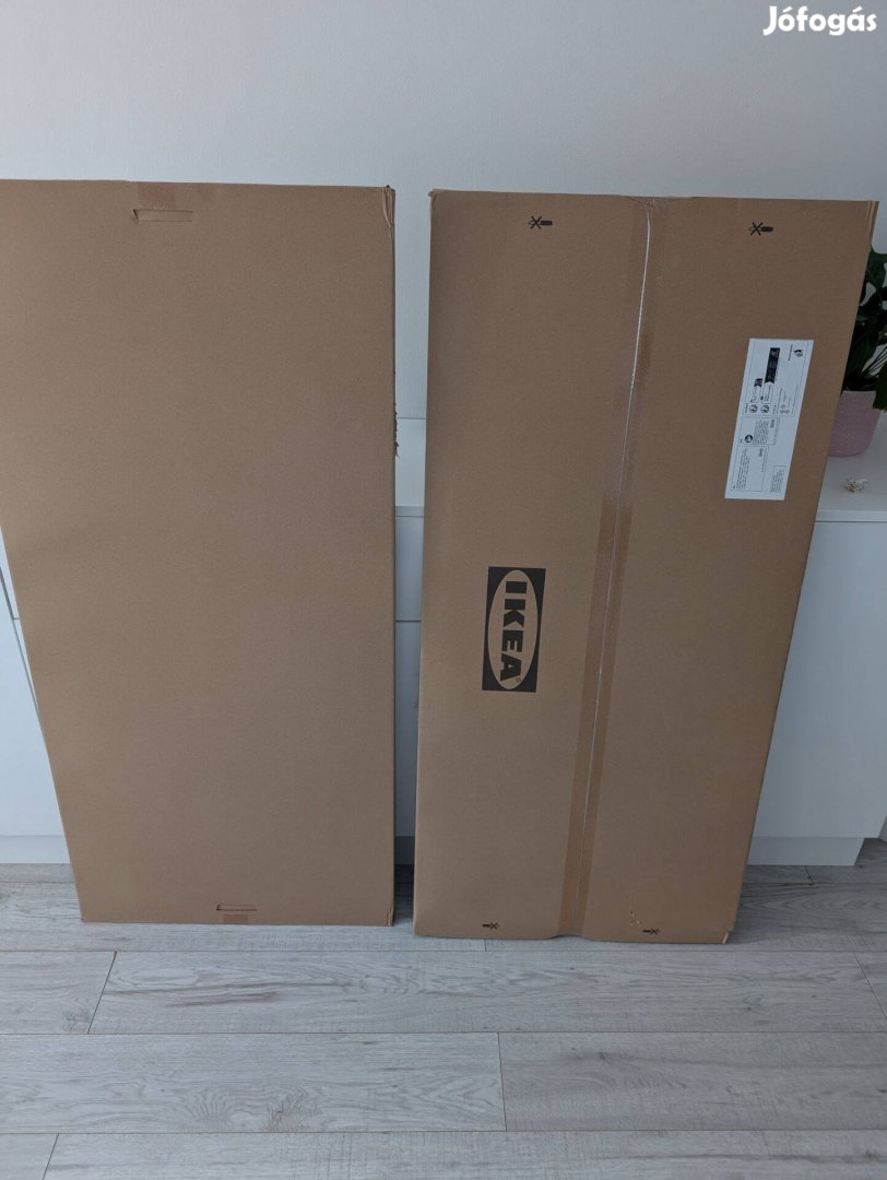 Ikea Platsa Skatval (bézs) ajtók, 2db bontatlan 120x60