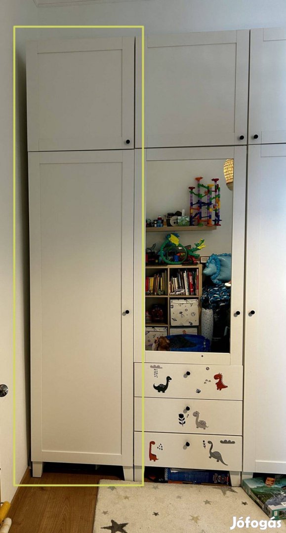 Ikea Platsa gardróbszekrény (66x55x180 és 66x55x60 cm)