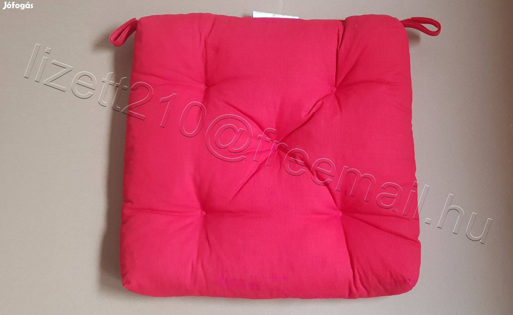 Ikea Ritva piros székpárna új címkés