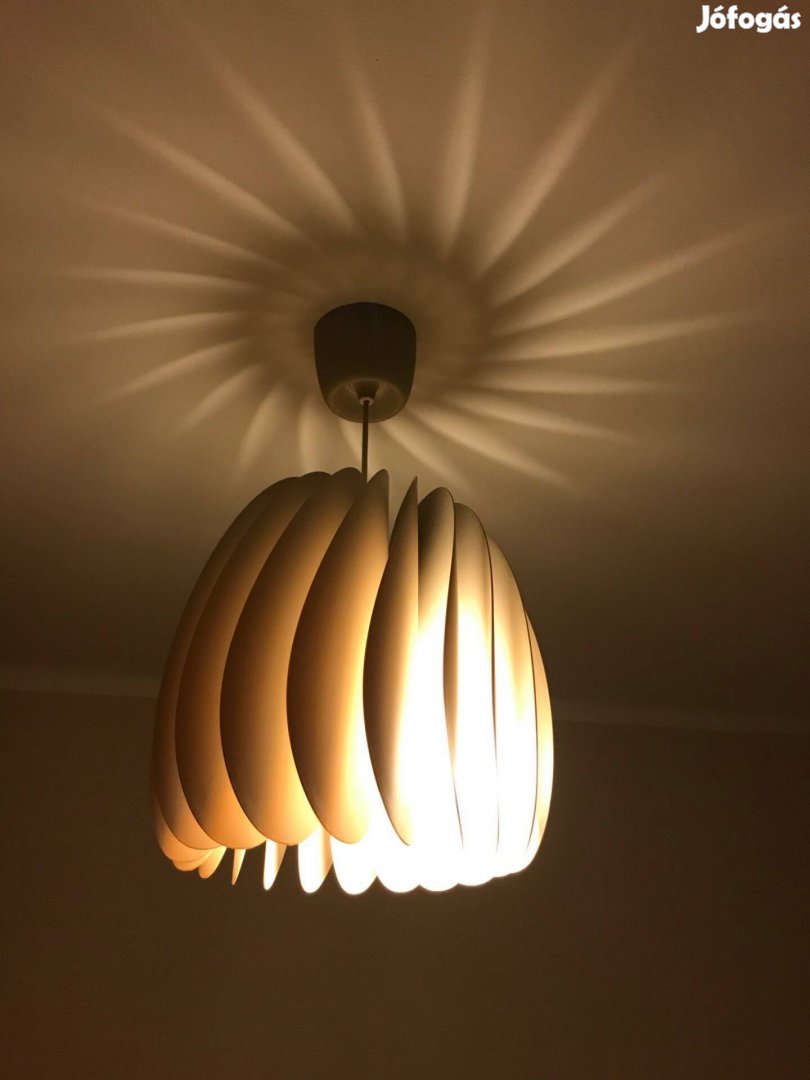 Ikea Skymningen homok színű függőlámpa
