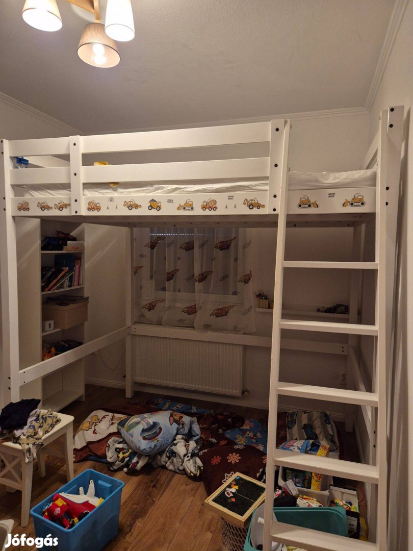 Ikea Storá galériaágy kiegészítőkkel
