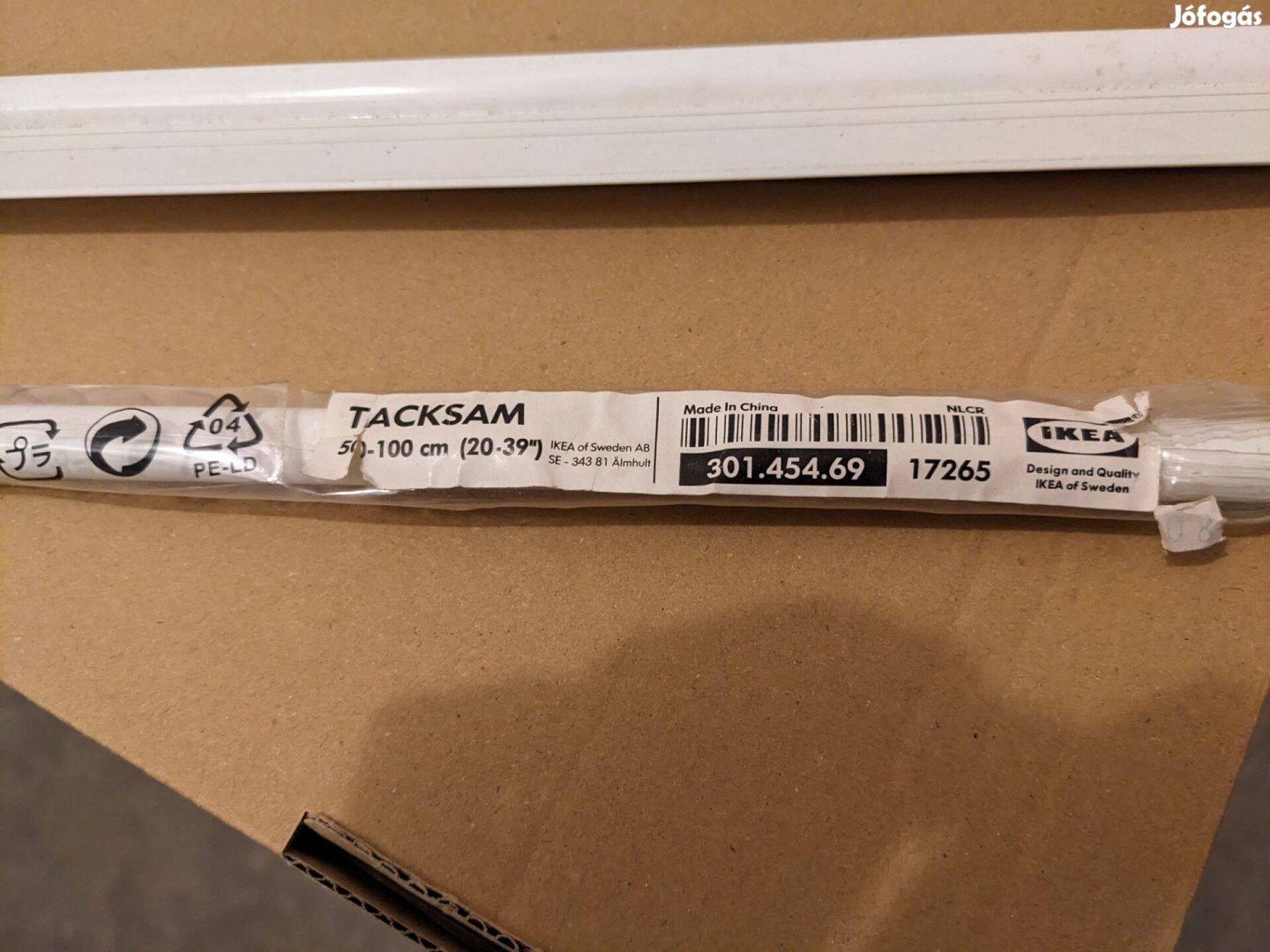Ikea Tacksam, 50-100cm függönysín, karnis