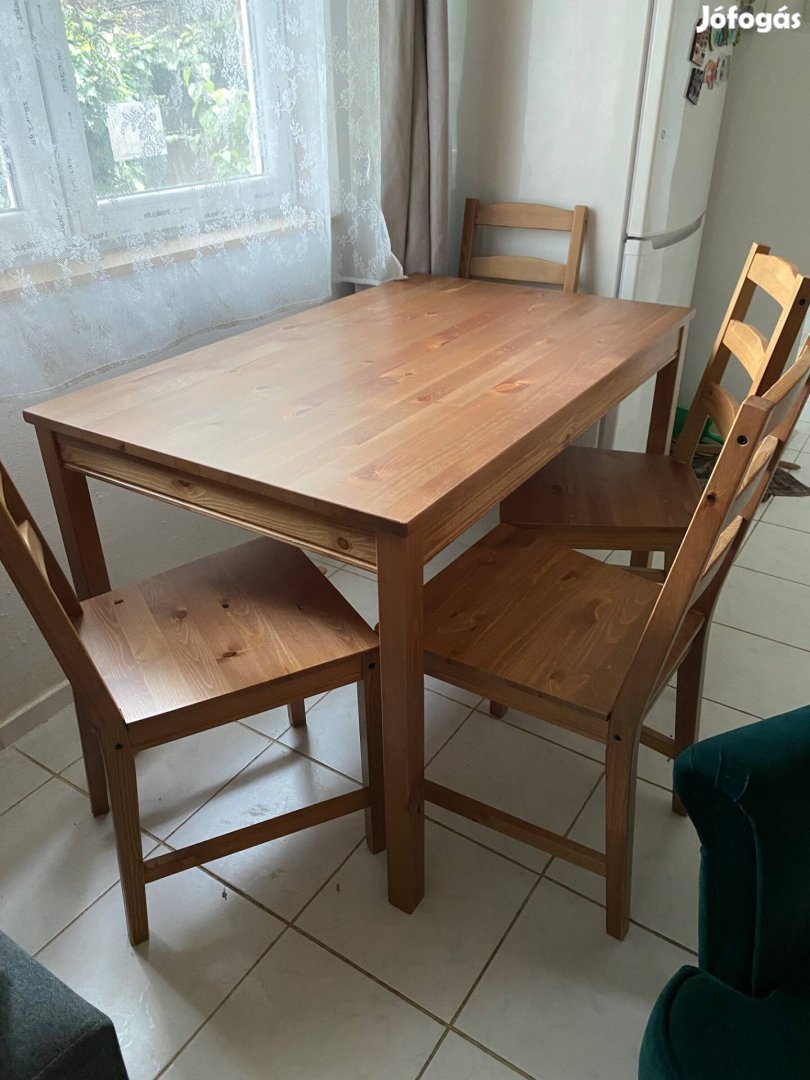 Ikea asztal + 4 db szék