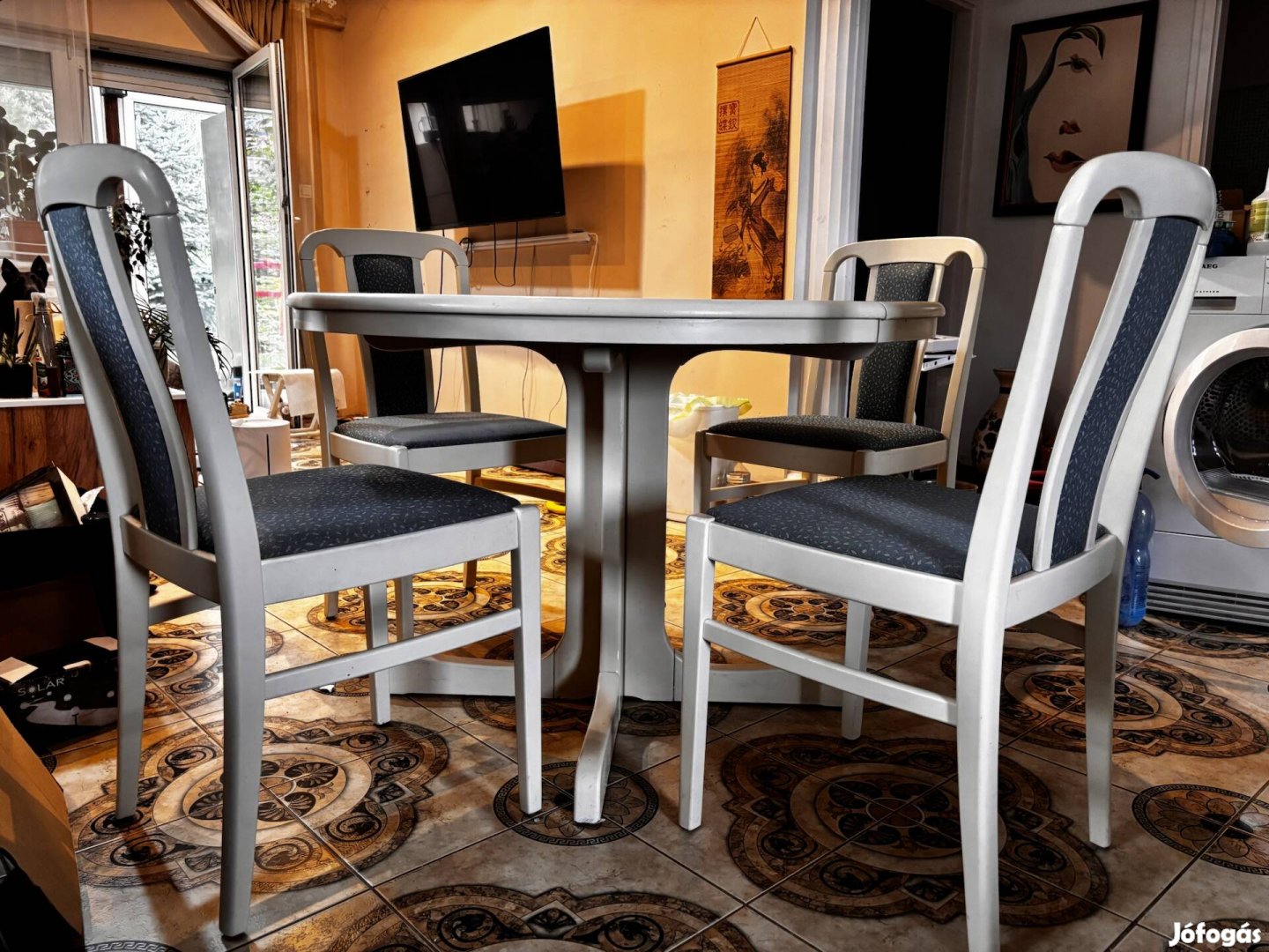 Ikea asztal + 6 szék