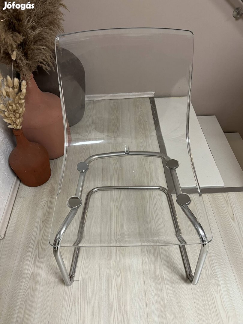 Ikea átlátszó szék