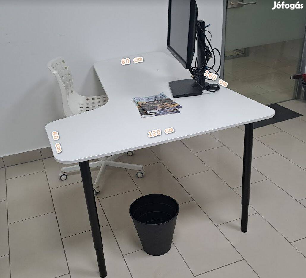 Ikea bekant íróasztal