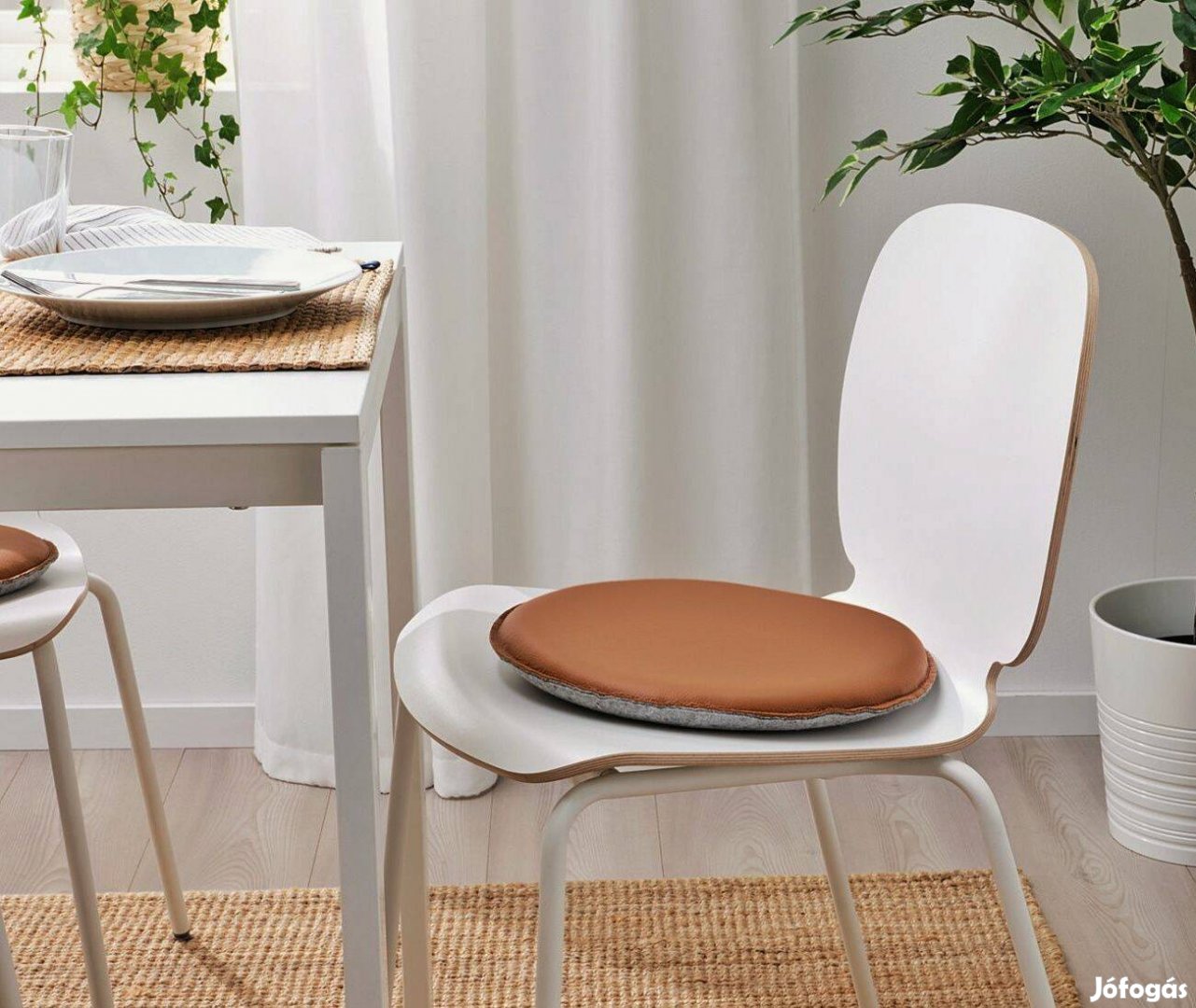 Ikea bőr székpárna szék párna Stamfly Parleternell