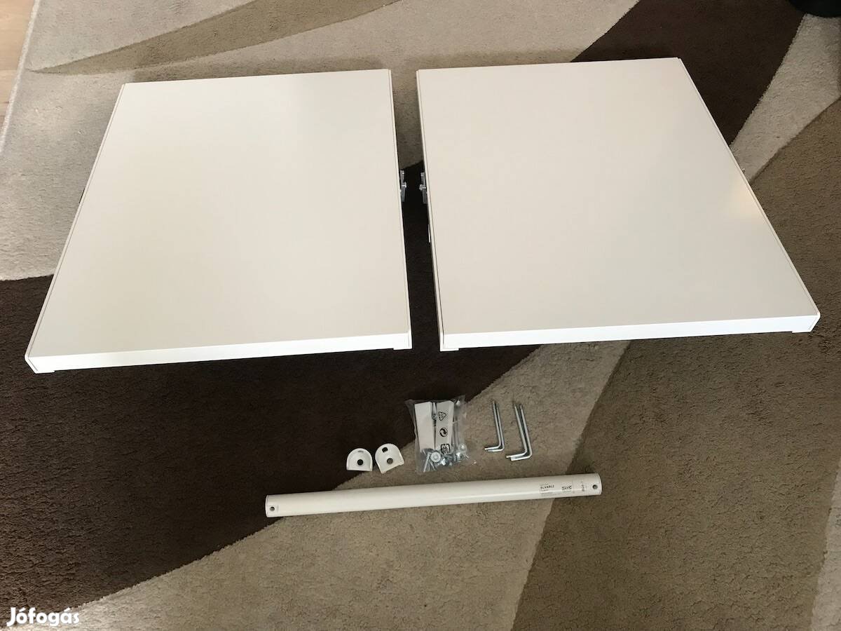 Ikea elvarli polcok konzollal