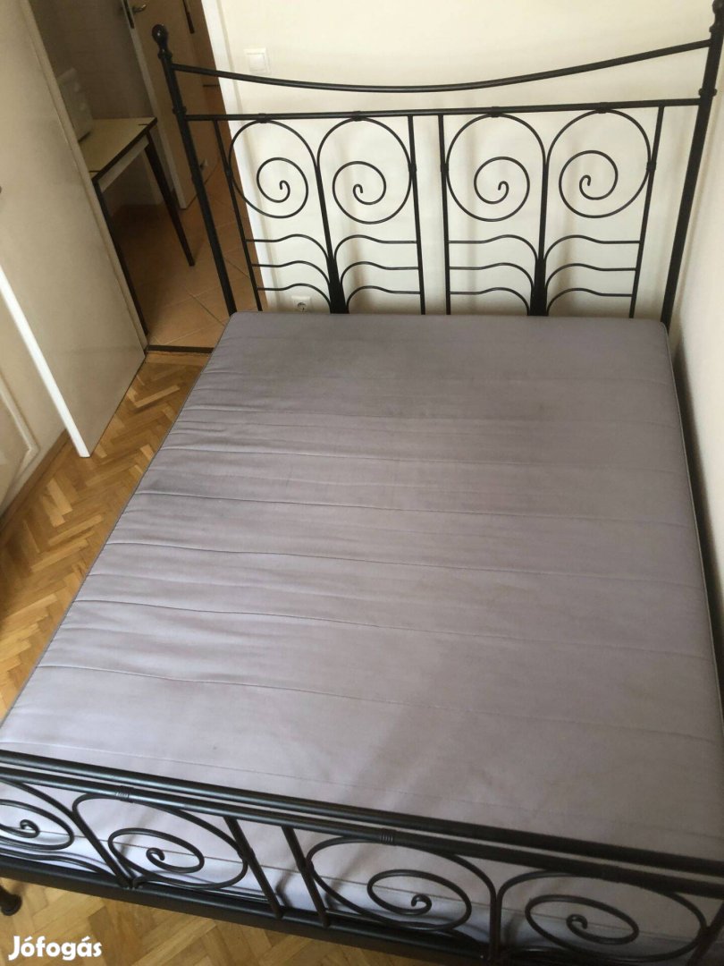 Ikea fémkeretes franciaágy