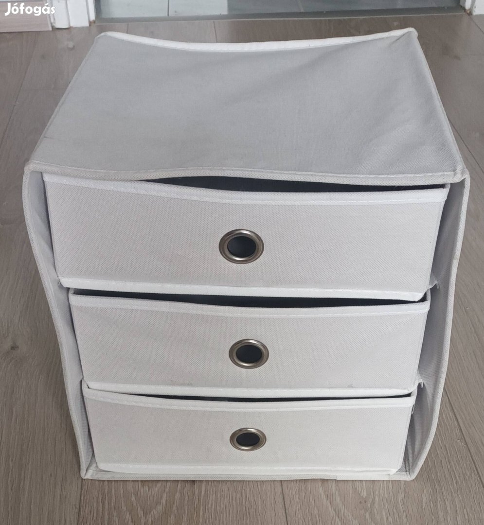 Ikea fiókos tárolódoboz fehér