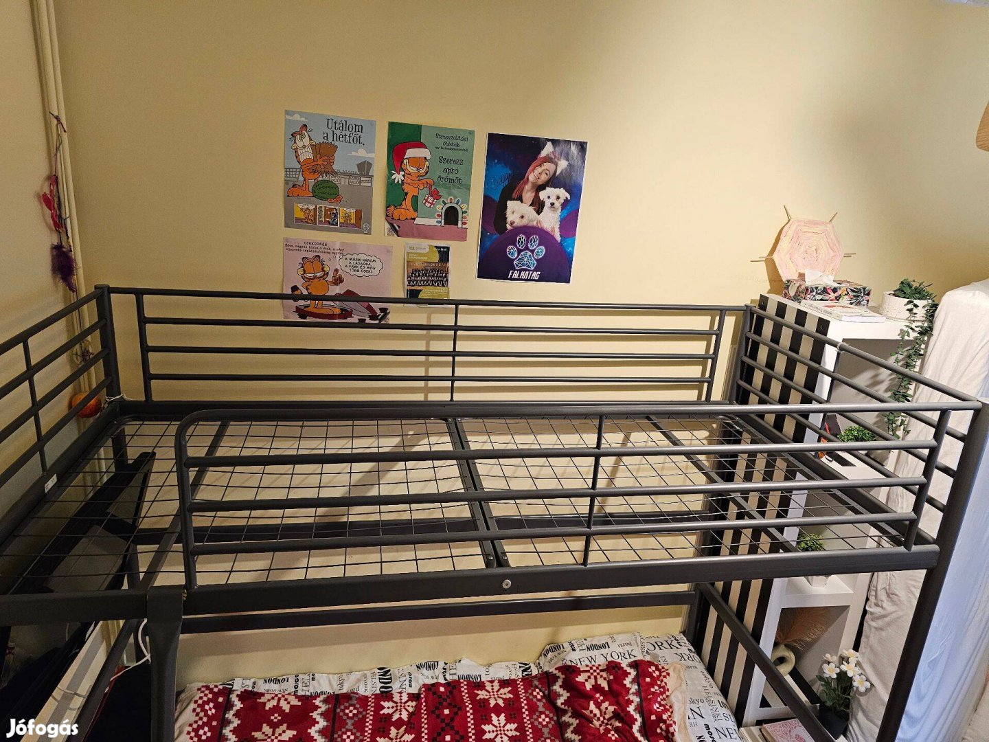 Ikea galériaágy Svarta 90x200