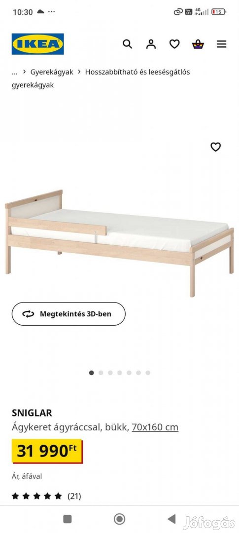 Ikea gyerekágy