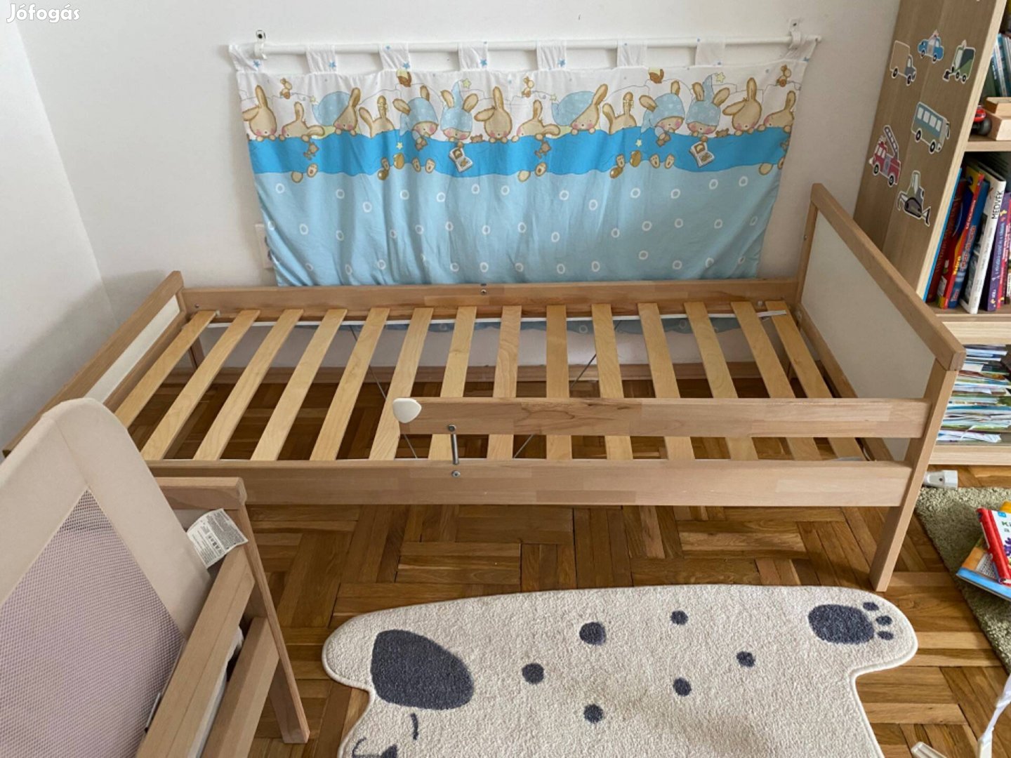 Ikea gyerekágy ágyráccsal matraccal