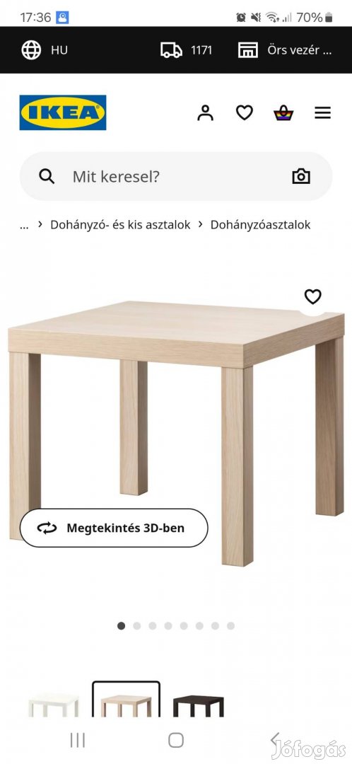 Ikea kisasztal