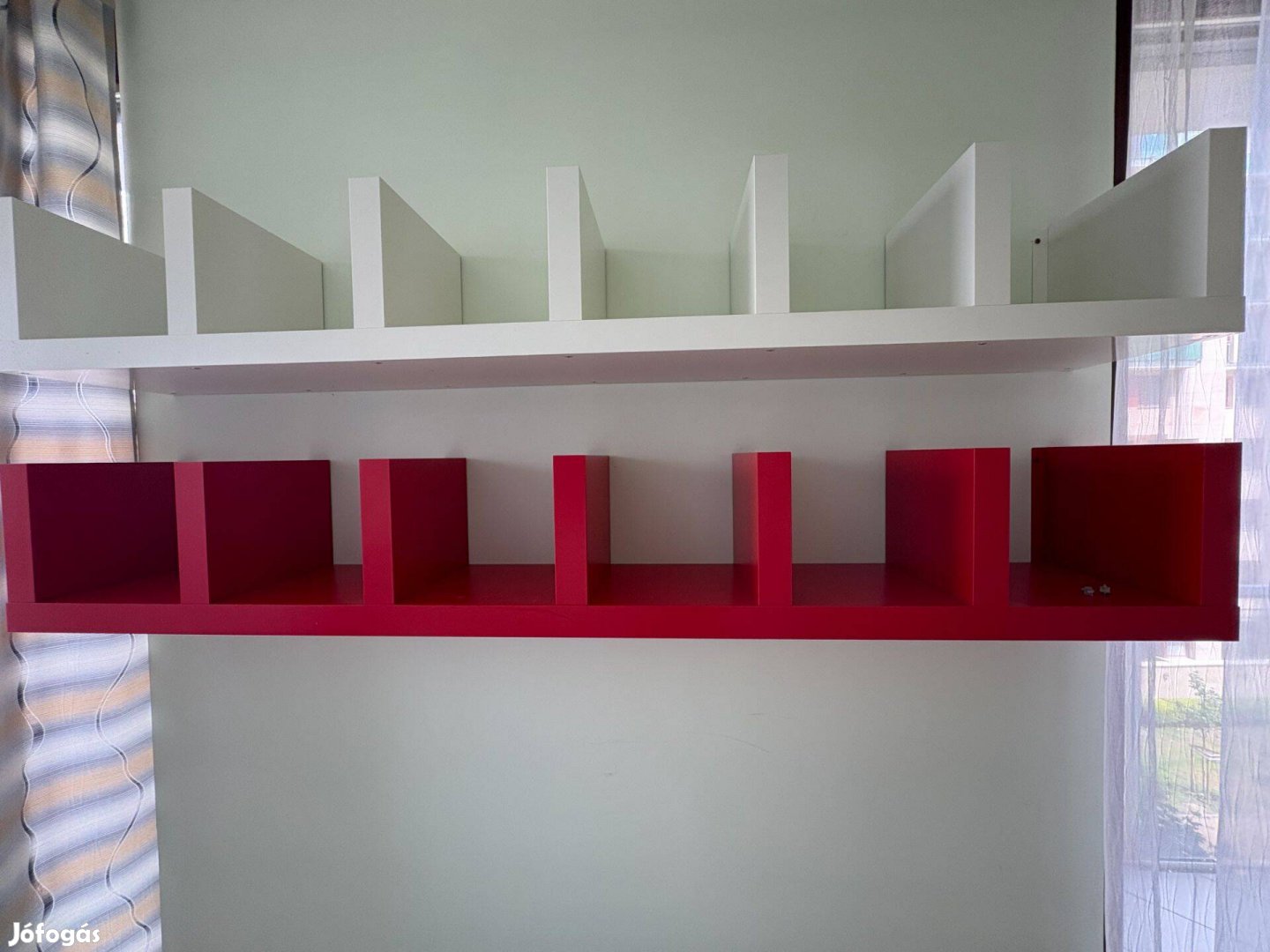 Ikea könyvespolc 2db jó állapotú