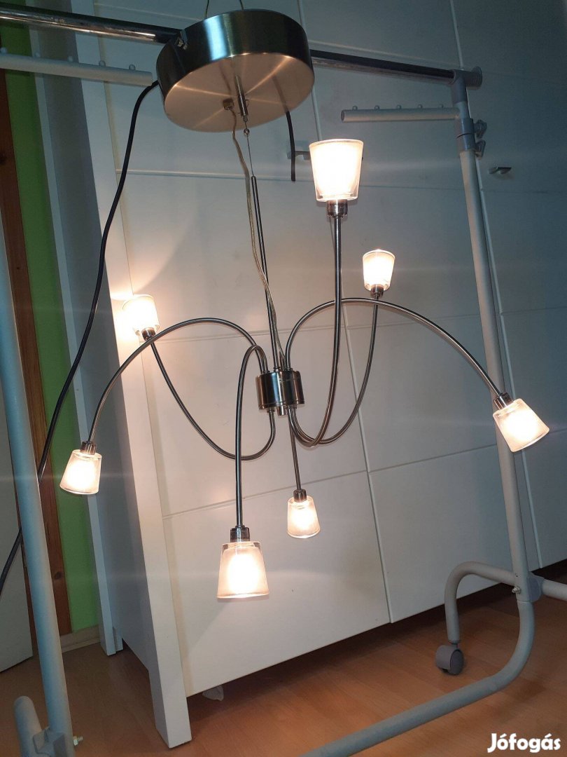 Ikea kryssbo mennyezeti lámpa izzókkal, jó működéssel. 7.000 ft