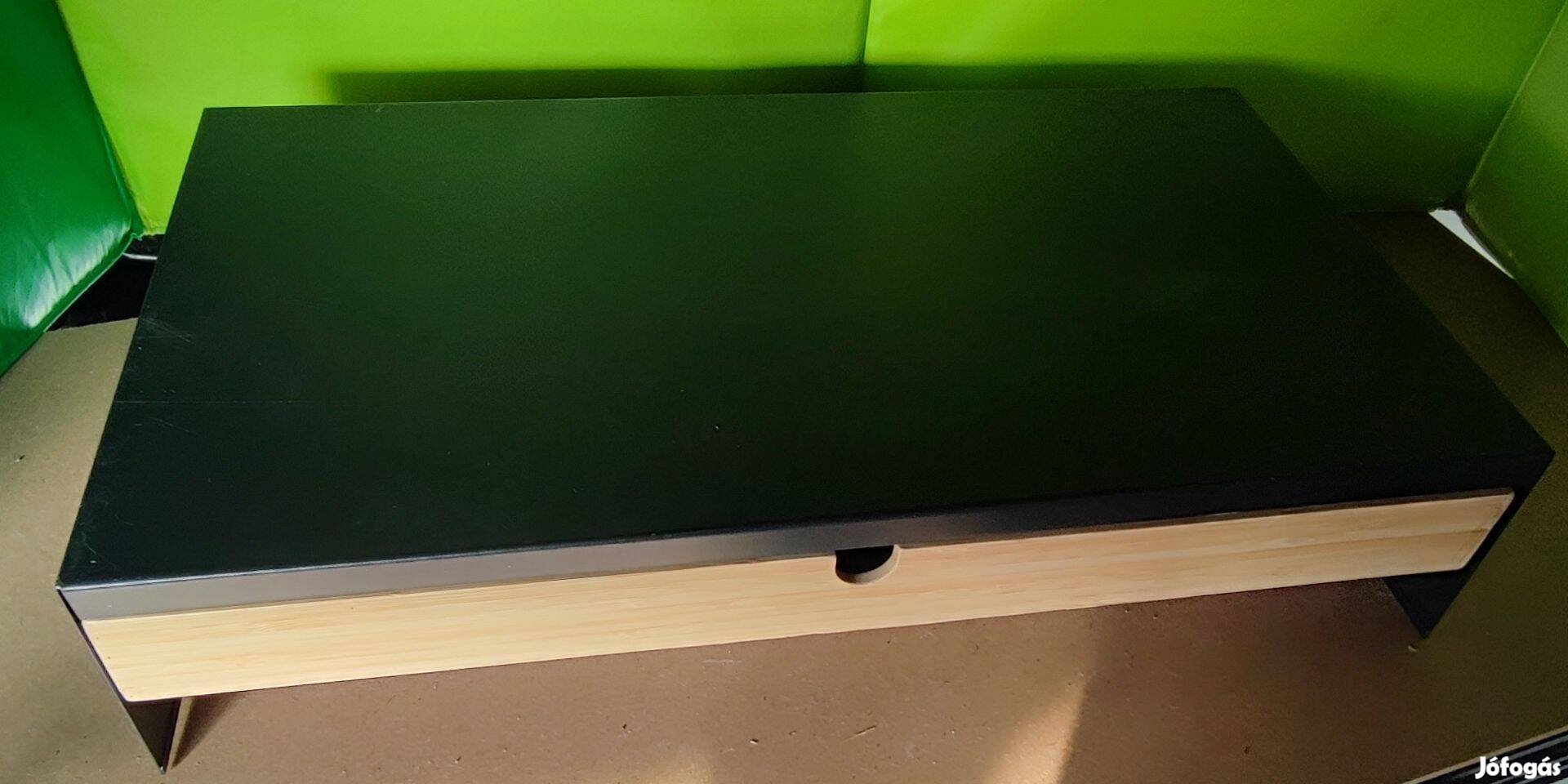 Ikea monitortartó, fiókos kis tároló polc akár konyhába is