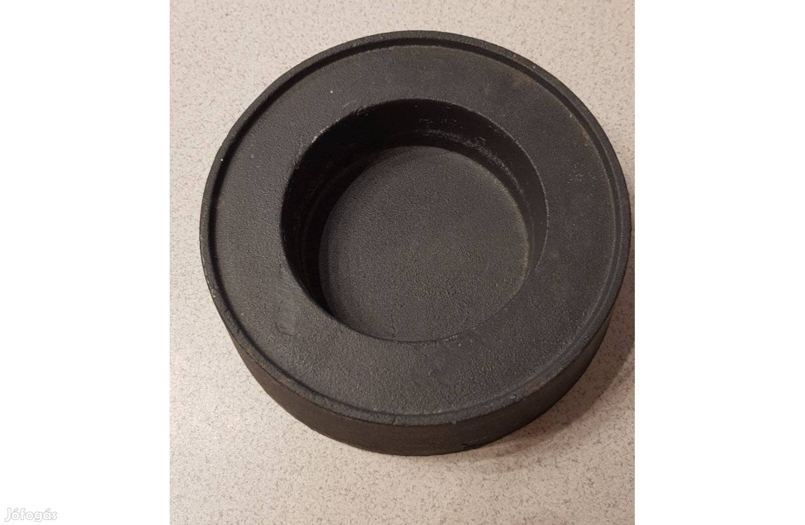Ikea öntöttvas padló gyertyatartó nagy 10 cm átmérőjű gyertyához