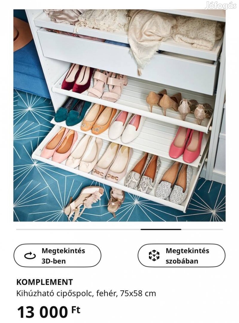 Ikea pax cipős fiók