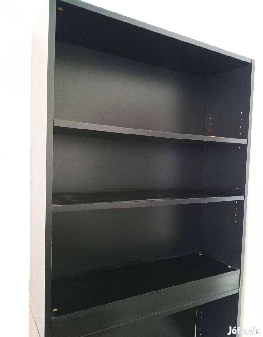 Ikea polc fekete