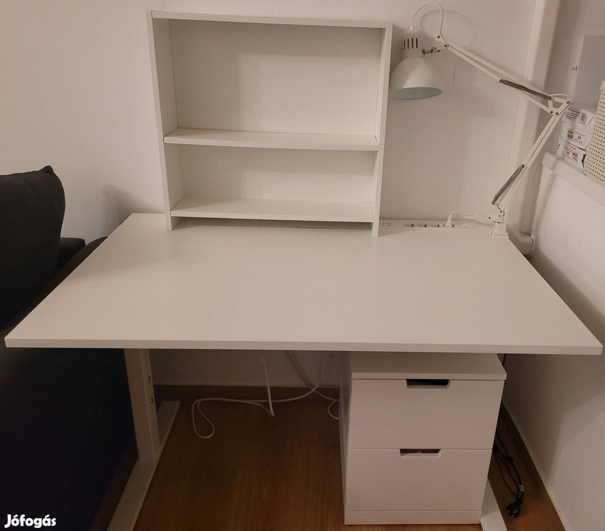 Ikea polcos íróasztal fiókos szekrénnyel (csak személyes átvétel)el