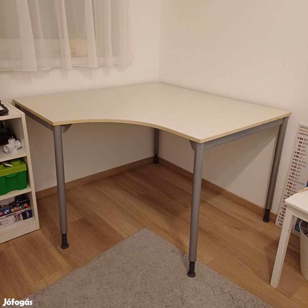 Ikea sarok íróasztal fiókos elemmel