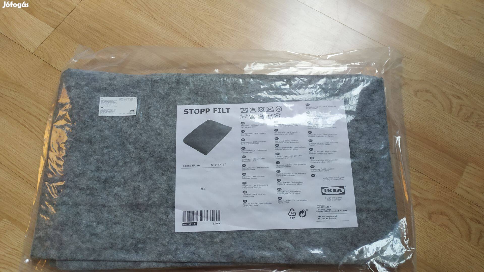 Ikea stopp filt csúszásgátló szőnyeg alátét, új