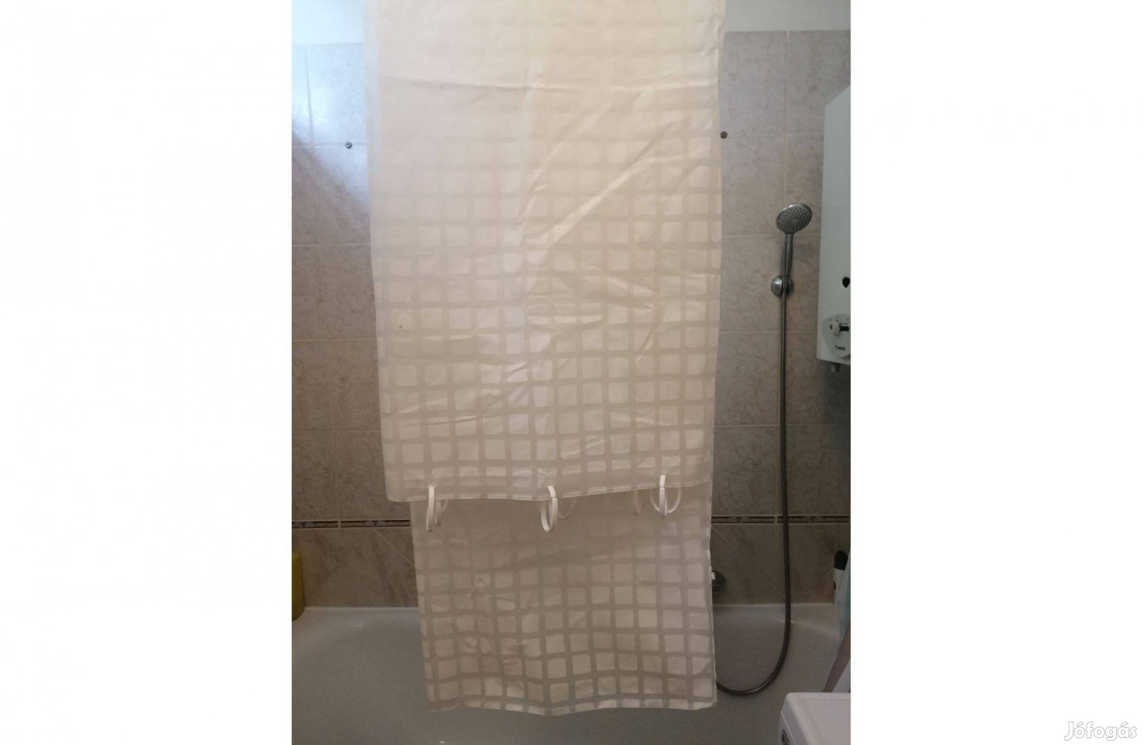 Ikeás zuhanyfüggöny hibátlan állapotban 180*200 cm