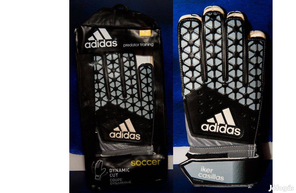 Iker Casillas eredeti adidas Predator training kapuskesztyű táskával