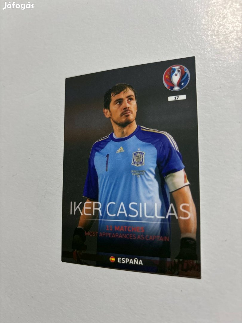 Iker Casillas focis kártya