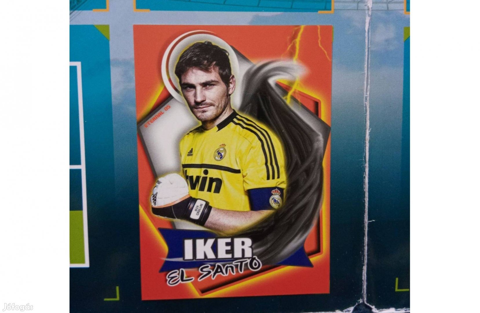 Iker Casillas szurkolói kártya