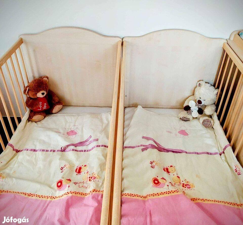 Iker babaágy Faktum bútor, pelenkázókomód és szekrény eladó