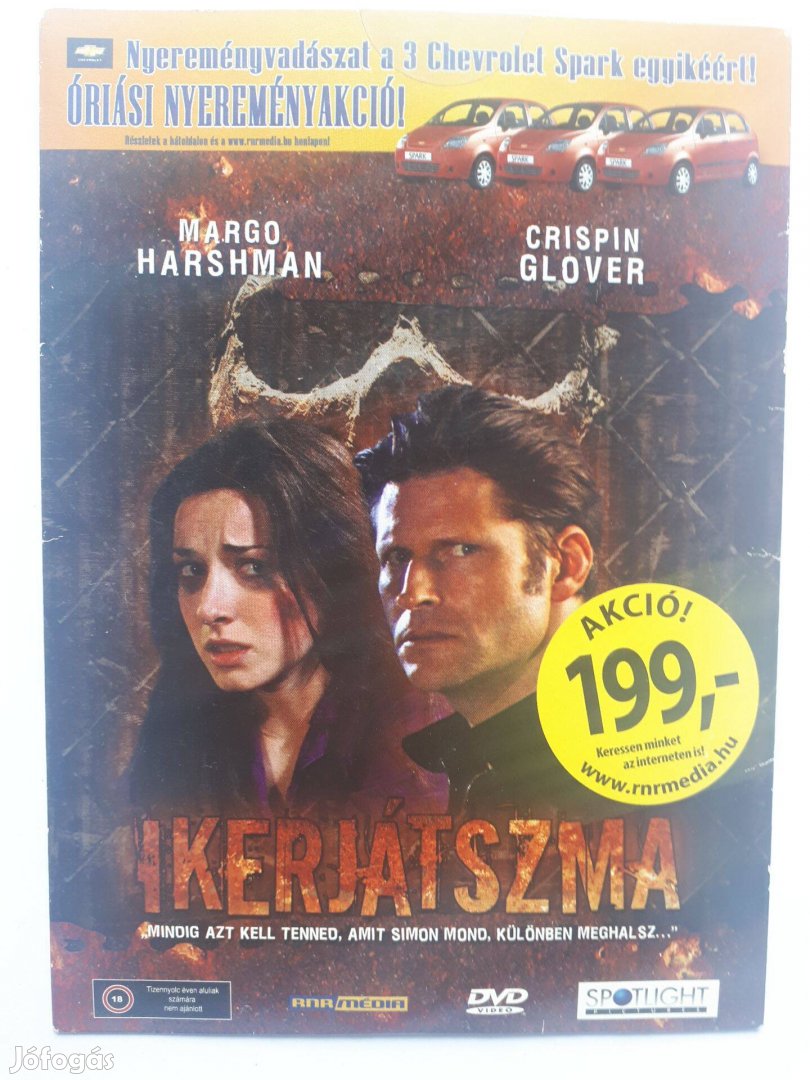 Ikerjátszma - papírtokos DVD (posta 255 Ft)